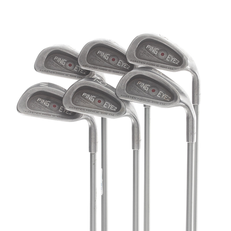 Ping Eye 2 Graphite Mens Right Hand Irons 5-PW 1* Flat Regular - Recoil 660 F3
