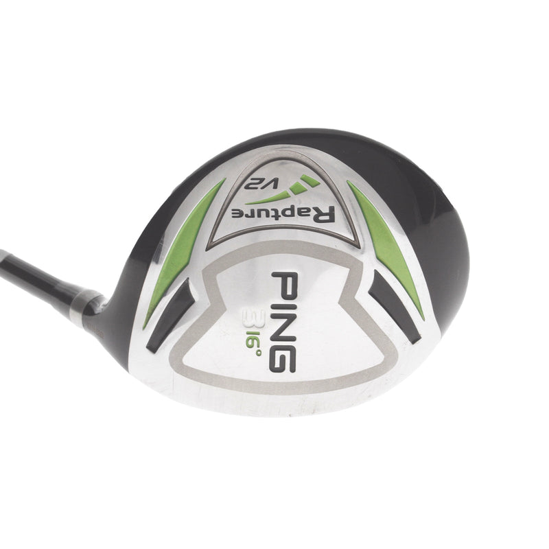 Ping Rapture V2 Graphite Mens Right Hand Fairway 3 Wood 16* Regular - Ping TFC 939 F