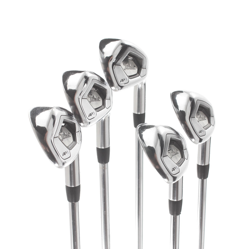 Titleist AP3 718 Steel Mens Right Hand Irons 6-PW Regular - True Temper AMT Black