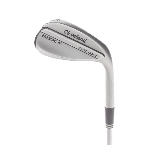 Cleveland RTX-6 Zipcore Steel Mens Right Hand Lob Wedge 58* 10 Bounce Mid Grind Wedge - Dynamic Gold Spinner
