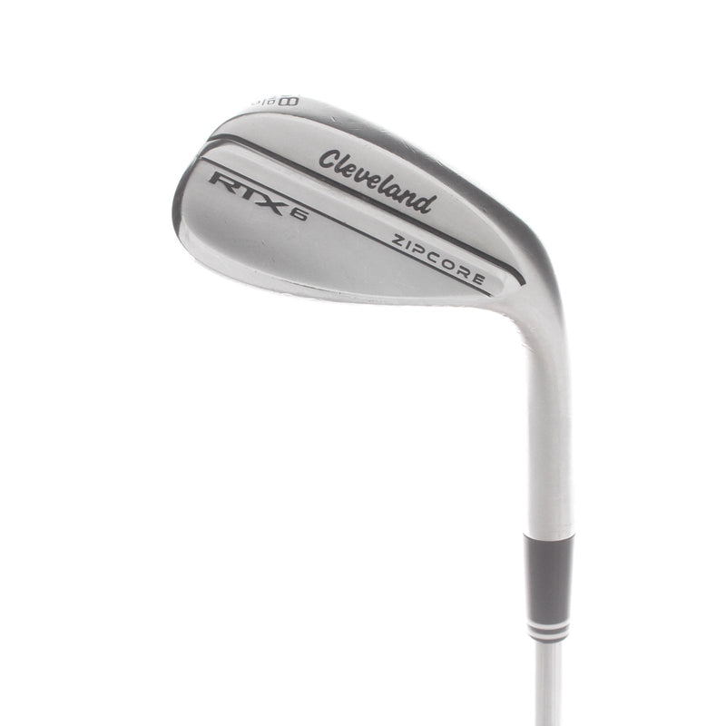 Cleveland RTX-6 Zipcore Steel Mens Right Hand Lob Wedge 58* 10 Bounce Mid Grind Wedge - Dynamic Gold Spinner