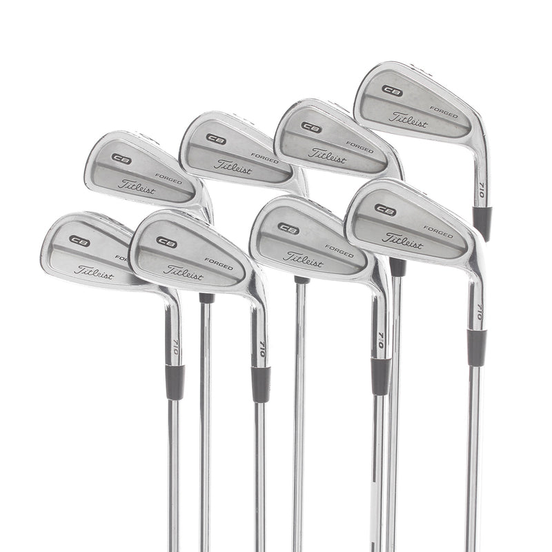 Titleist 710 CB Steel Mens Right Hand Irons 3-PW Regular - Dynamic Gold R300