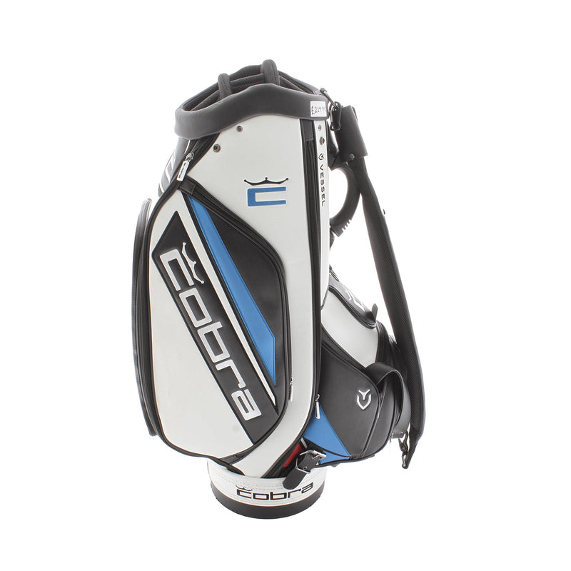 Cobra Vessel Cart Bag - Black/White/Blue