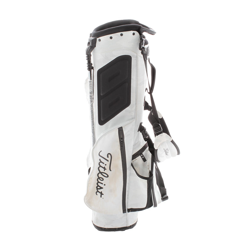 Titleist Players 4 Stand Bag - White/Camo/Black