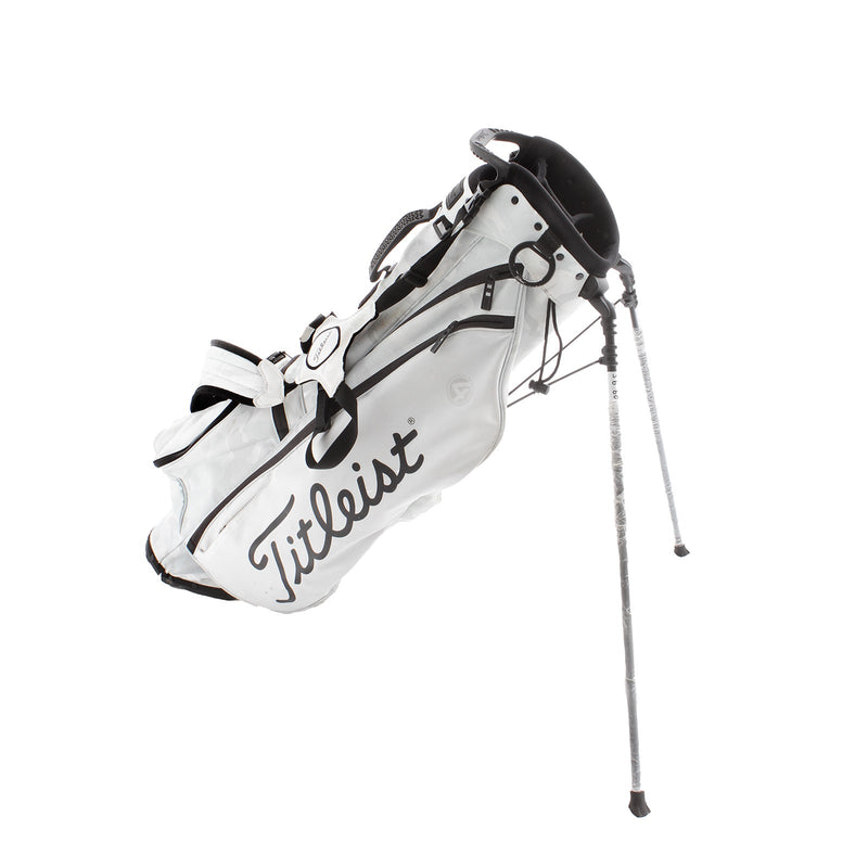 Titleist Players 4 Stand Bag - White/Camo/Black