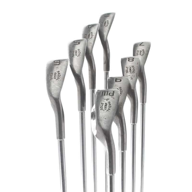 Prosimmon Pinehurst Powersole Steel Mens Right Hand Irons 3-PW Regular - Prosimmon