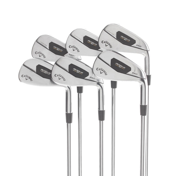 Callaway Rogue ST Pro Steel Mens Right Hand Irons 5-PW Regular - Project X Rife 105GR