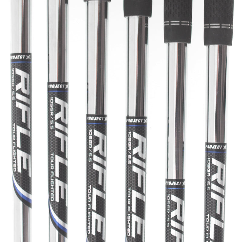 Callaway Rogue ST Pro Steel Mens Right Hand Irons 5-PW Regular - Project X Rife 105GR