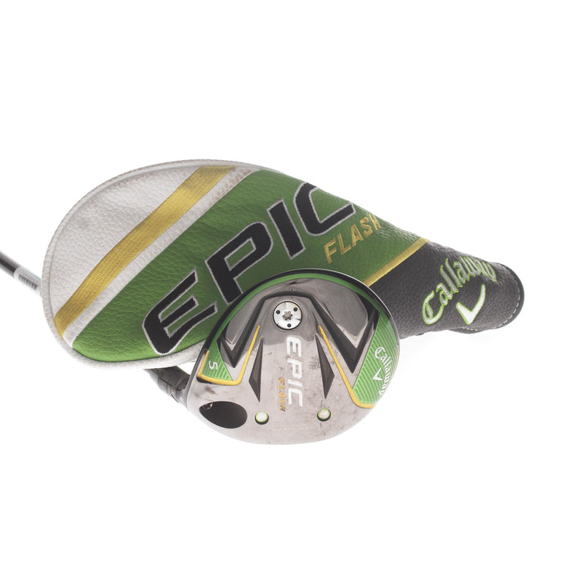 Callaway Epic Flash Graphite Mens Right Hand Fairway 5 Wood 18* Regular - Tensei Blue AV Series 75