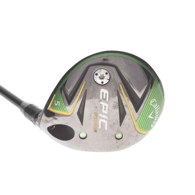Callaway Epic Flash Graphite Mens Right Hand Fairway 5 Wood 18* Regular - Tensei Blue AV Series 75
