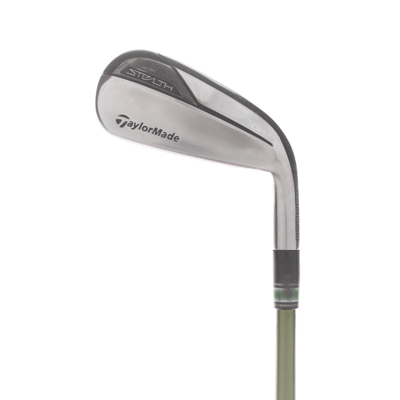 TaylorMade Stealth DHY Graphite Mens Right Hand 4 Iron 22* Stiff - AldilaNV Green 85