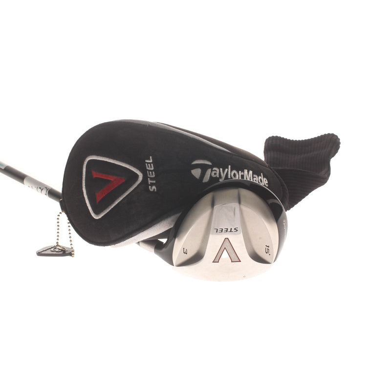 TaylorMade V-Steel Graphite Mens Right Hand Fairway 5 Wood 18* Stiff - Ultralite M.A.S