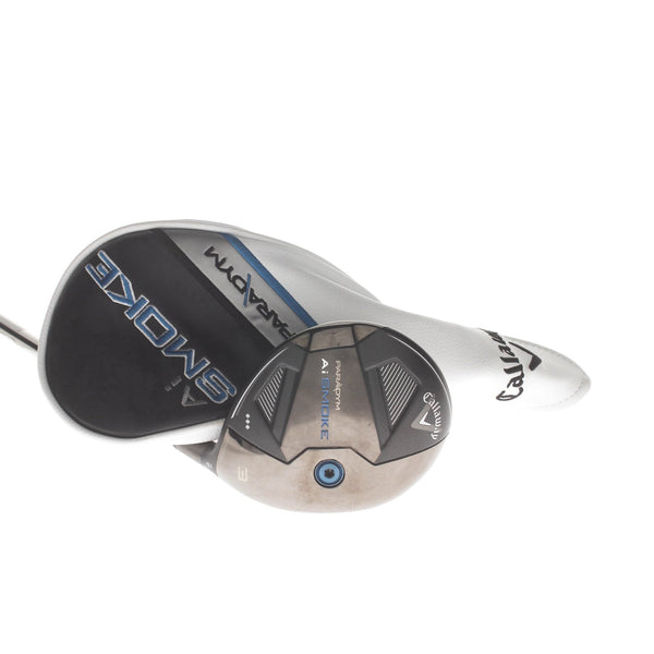 Callaway Paradym Ai Smoke Triple Diamond Graphite Mens Right Hand Fairway 3 Wood 15* Tour Stiff - Diamana GT 70 TX