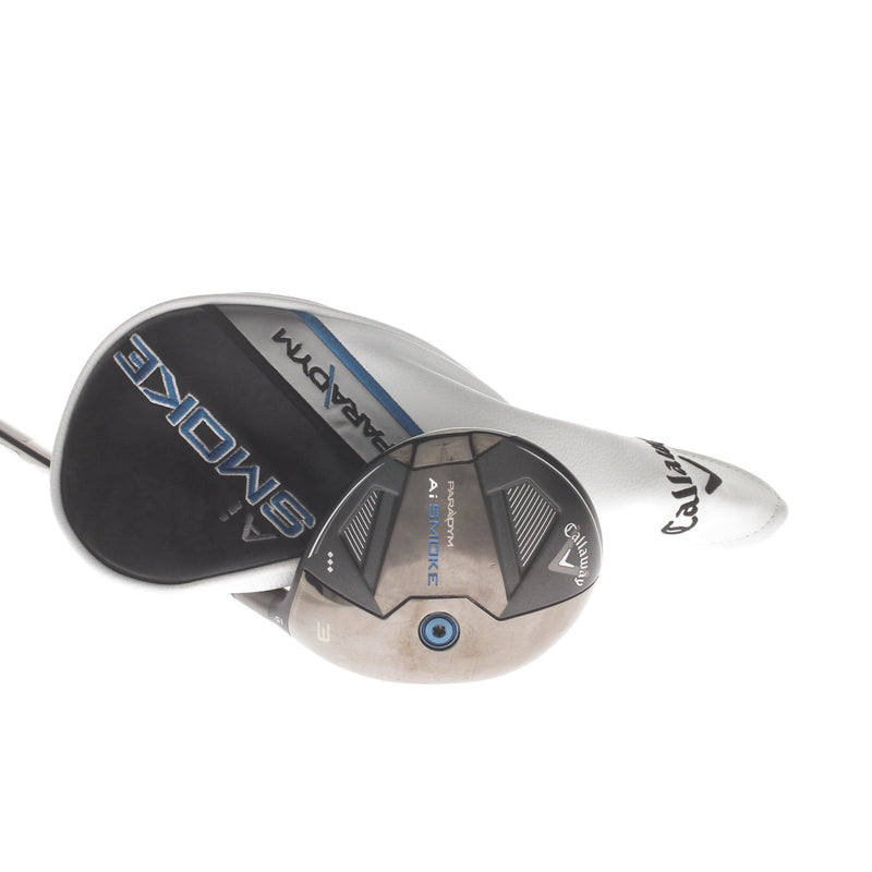 Callaway Paradym Ai Smoke Triple Diamond Graphite Mens Right Hand Fairway 3 Wood 15* Tour Stiff - Diamana GT 70 TX