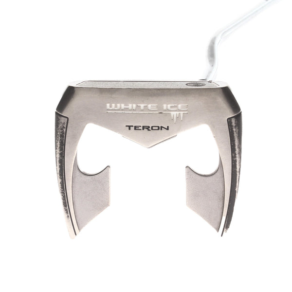 Odyssey White Ice Teron Mens Right Hand Putter 33" Mallet Odyssey - Lamkin Sink Fit Skinny