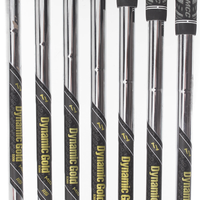 Mizuno Pro 243 Steel Mens Right Hand Irons 4-PW Stiff - Dynamic Gold S300 Mid 115