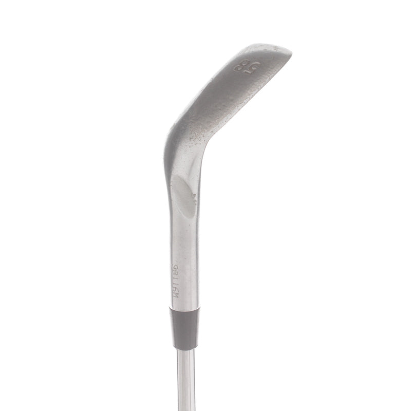 Ping Tour-W Steel Mens Right Hand Lob Wedge Yellow Dot 58* 1.5* Upright 10 Bounce Wedge - Ping AWT