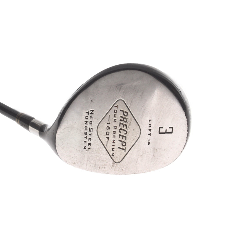 Precept Tour Premium Graphite Mens Right Hand Fairway 3 Wood 14* Firm - Precept Tour Premium