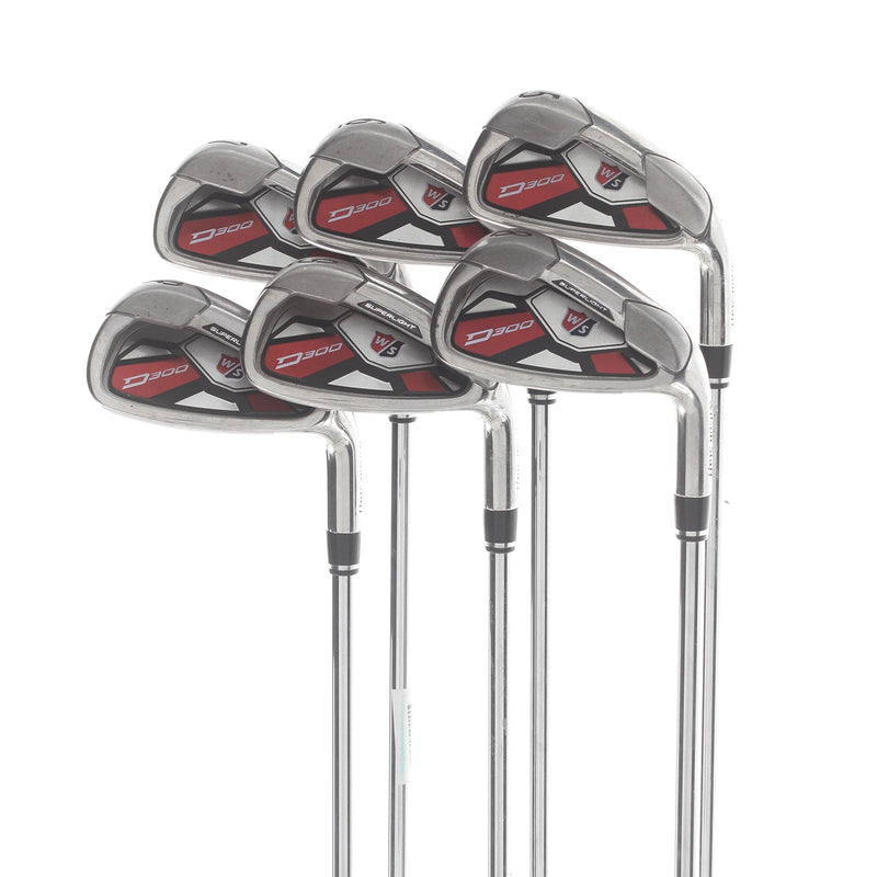 Wilson Staff D300 Steel Mens Right Hand Irons 5-PW Uniflex - Wilson D300