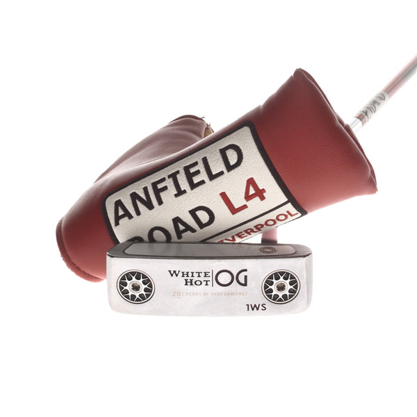 Odyssey White Hot OG 1WS Mens Right Hand Putter 34" Blade Odyssey Stroke Lab - Winn Jumbo Lite