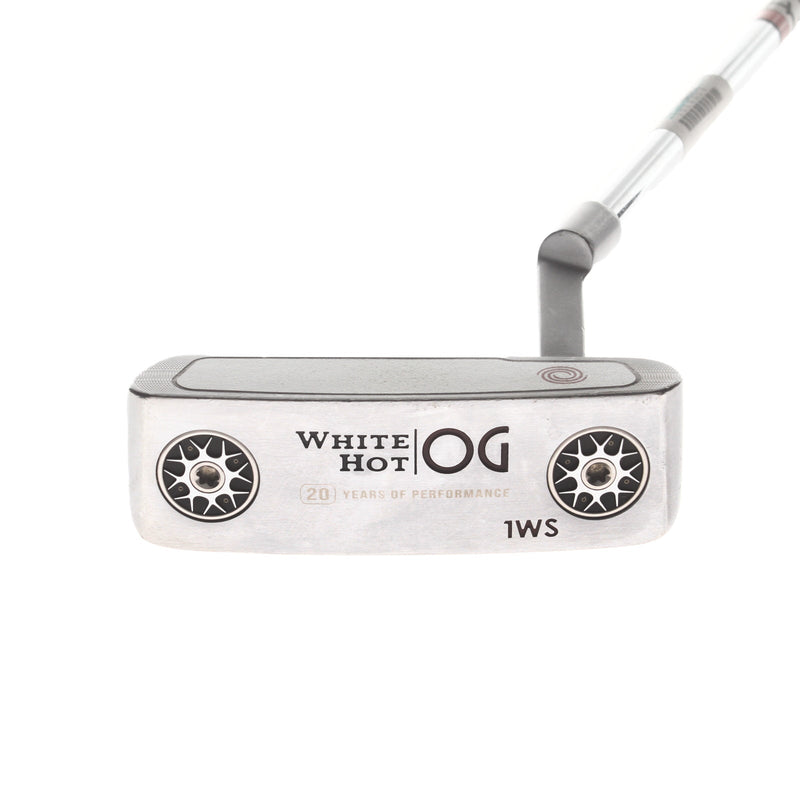 Odyssey White Hot OG 1WS Mens Right Hand Putter 34" Blade Odyssey Stroke Lab - Winn Jumbo Lite