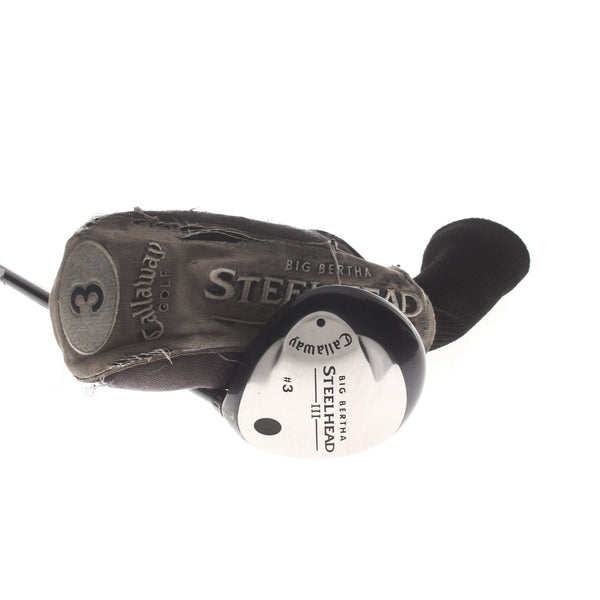 Callaway Steelhead III Graphite Mens Right Hand Fairway 3 Wood 15* Firm - Callaway System III