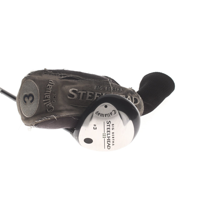 Callaway Steelhead III Graphite Mens Right Hand Fairway 3 Wood 15* Firm - Callaway System III