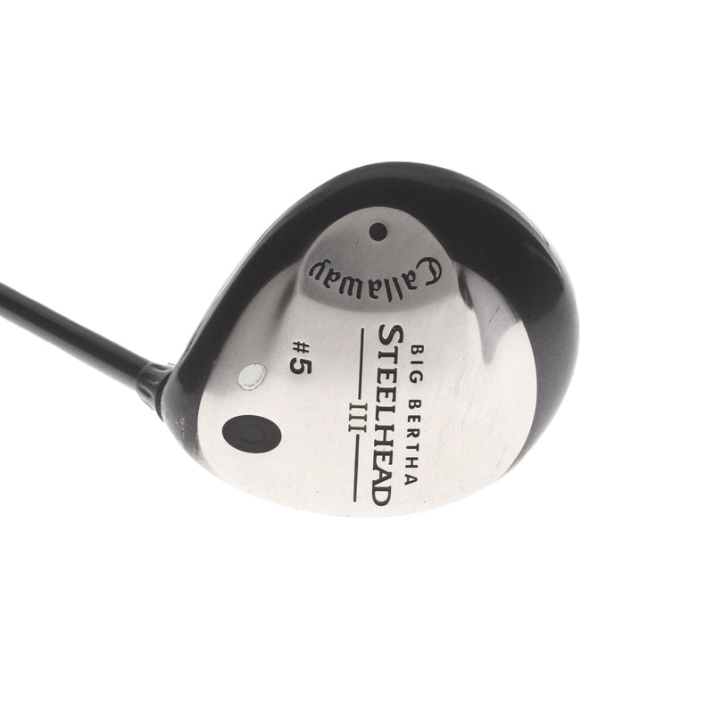Callaway Steelhead III Graphite Mens Right Hand Fairway 5 Wood 19* Firm - Callaway System III