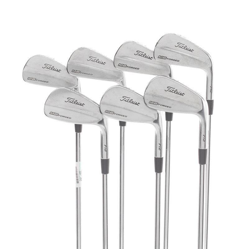 Titleist 712 MB Steel Mens Right Hand Irons 4-PW Stiff - Dynamic Gold