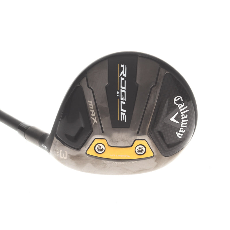 Callaway Rogue ST Max Graphite Mens Right Hand Fairway 3 wood HL 16.5* Senior - Project X Cypher Forty 5.0