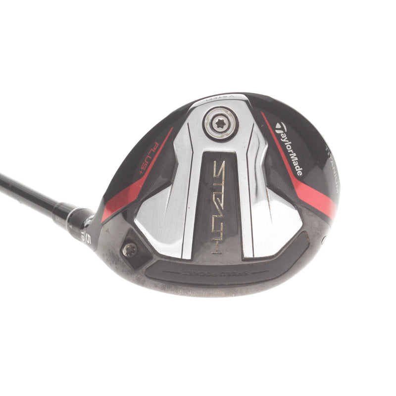 TaylorMade Stealth Plus+ Graphite Mens Right Hand Fairway 5 Wood 19* Regular - HZRDUS Smoke RDX Red 65