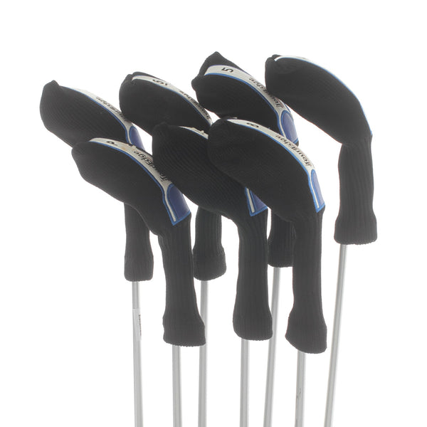 Tour Edge Hot Launch2 Graphite Mens Left Hand Irons 4-PW Regular - Tour Edge Hot Launch 2 60