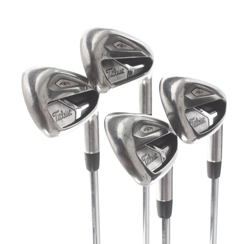 Titleist AP1 718 Steel Mens Right Hand Irons 7-PW Regular - True Temper AMT Red R300