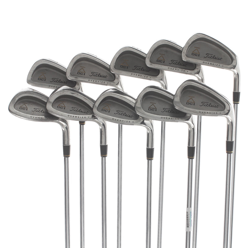 Titleist DCI Oversize Steel Mens Right Hand Irons 3-SW Regular - Titleist Tri Spec