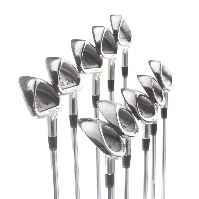 Titleist DCI Oversize Steel Mens Right Hand Irons 3-SW Regular - Titleist Tri Spec