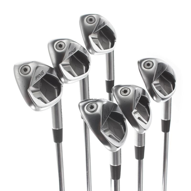 Ping G430 Steel Mens Right Hand Irons 6-GW Blue Dot 1* Upright Regular - Ping AWT 2.0