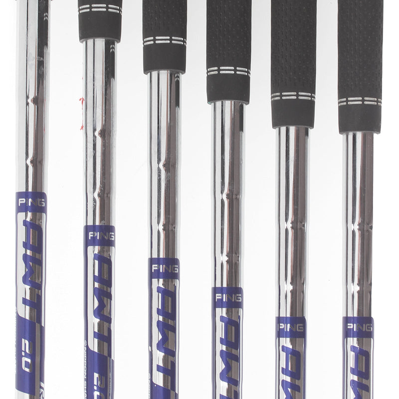 Ping G430 Steel Mens Right Hand Irons 6-GW Blue Dot 1* Upright Regular - Ping AWT 2.0