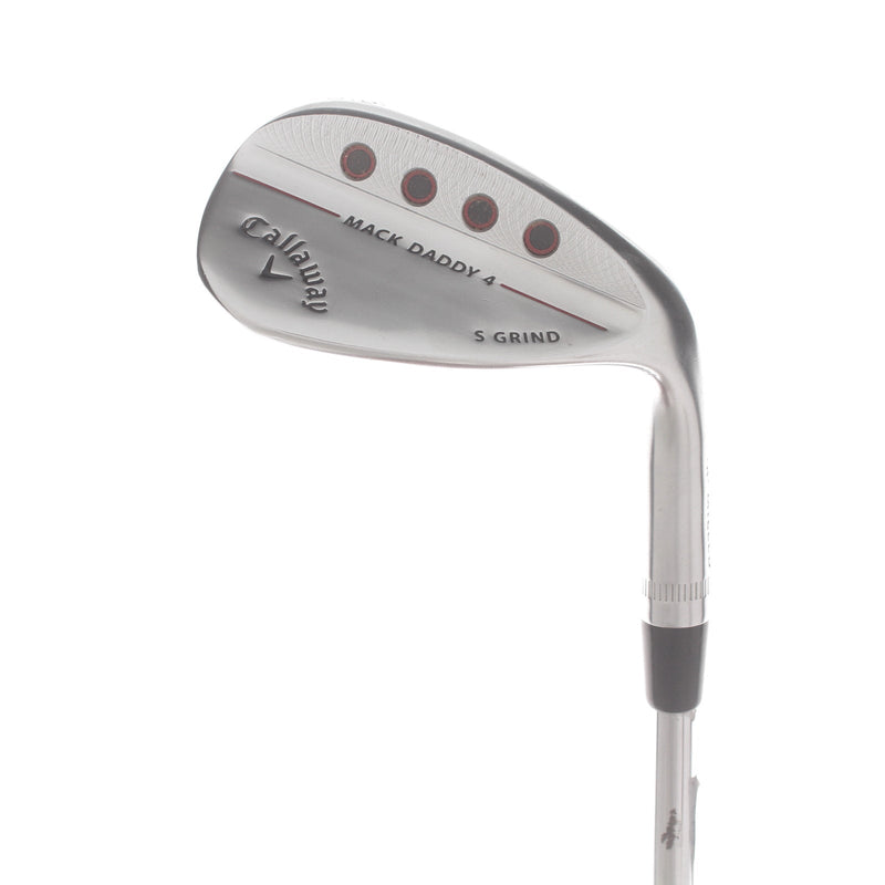 Callaway Mack Daddy 4 Steel Mens Right Hand Sand Wedge 56* 10 Bounce S Grind Stiff - Dynamic Gold 115 S200