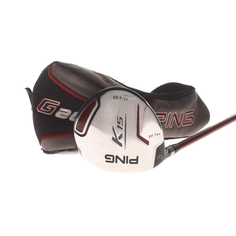 Ping K15 SF-Tec Graphite Mens Left Hand Fairway 3 Wood 16* Regular - Ping TFC 149