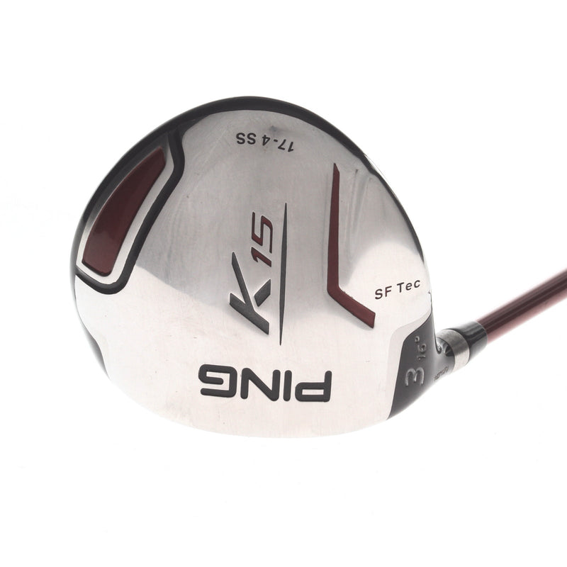 Ping K15 SF-Tec Graphite Mens Left Hand Fairway 3 Wood 16* Regular - Ping TFC 149