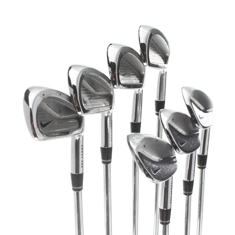 Nike Pro Combo Steel Mens Right Hand Irons 3-PW Regular - Nike