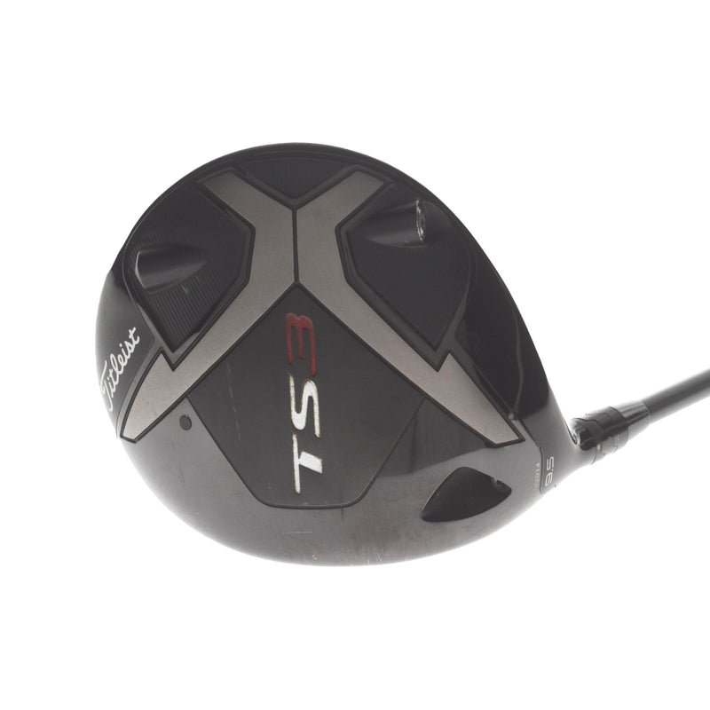 Titleist TS3 Graphite Mens Left Hand Driver 9.5* Stiff - HZRDUS Smoke Black 60g