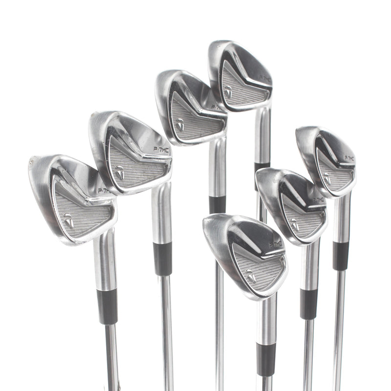 TaylorMade P7MC Steel Mens Right Hand Irons 4-PW Stiff - KBS Tour