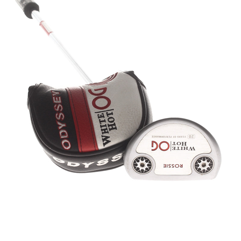 Odyssey White Hot OG Rossie Mens Right Hand Putter 33" Mallet Odyssey - Super Stroke Tour 1.0