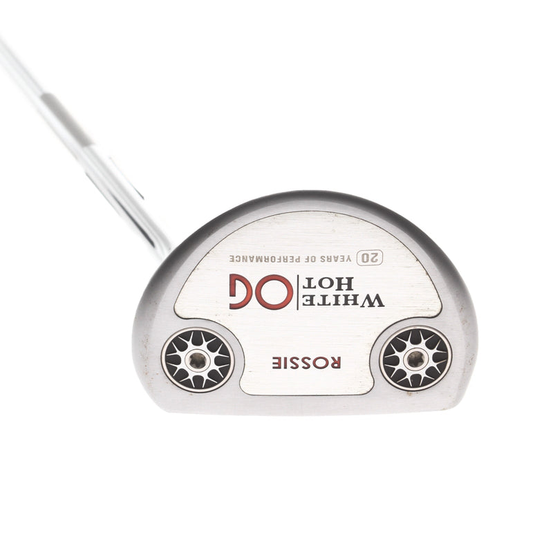 Odyssey White Hot OG Rossie Mens Right Hand Putter 33" Mallet Odyssey - Super Stroke Tour 1.0