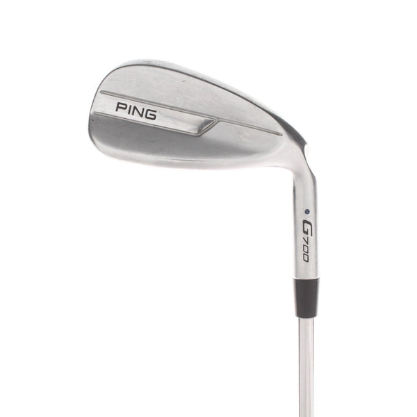 Ping G700 Steel Mens Right Hand Pitching Wedge Blue Dot 1* Upright Regular - Ping AWT 2.0