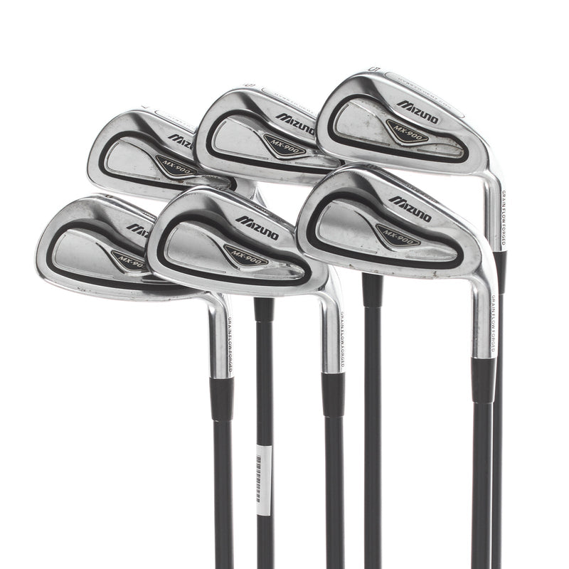 Mizuno MX-900 Graphite Mens Right Hand Irons 5-PW Stiff - Mizuno Exsar IS2