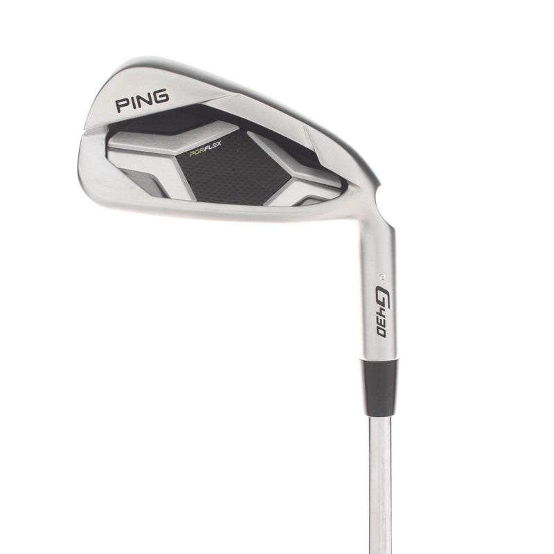 Ping G430 Steel Mens Right Hand 7 Iron White Dot 3* Upright Stiff - Ping AWT 2.0