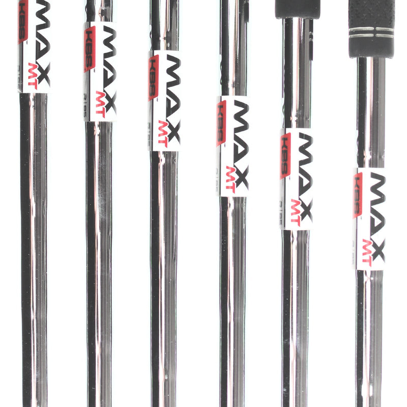 TaylorMade Stealth Steel Mens Right Hand Irons 5-PW Regular - KBS Max MT 85