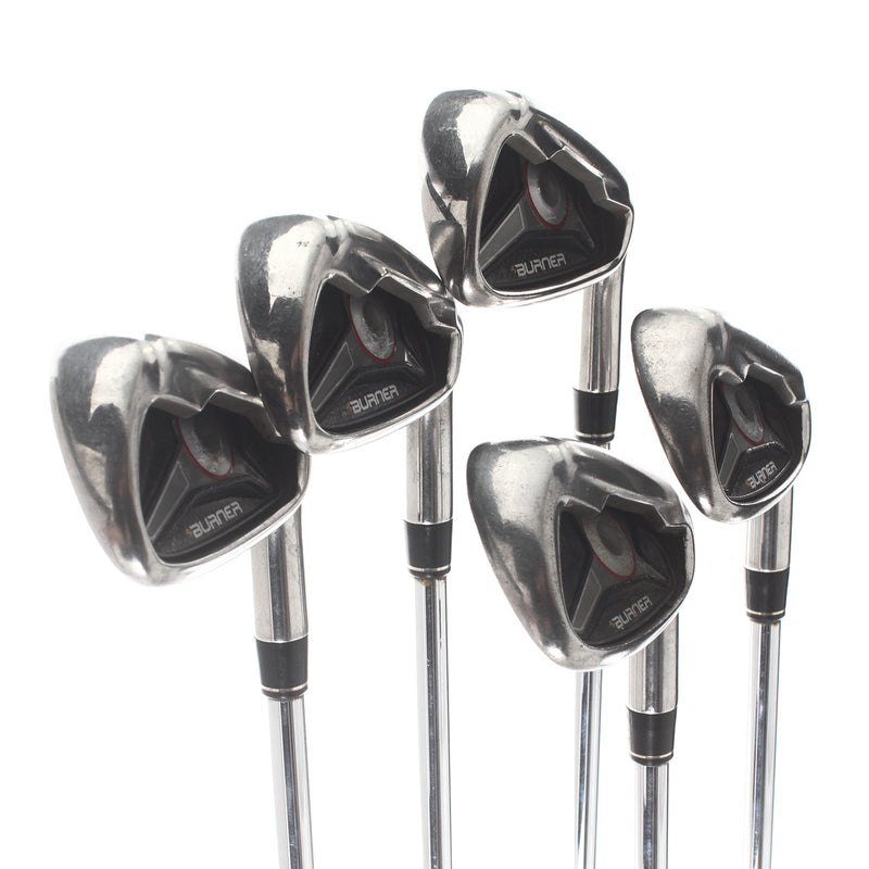 TaylorMade Burner Steel Mens Right Hand Irons 5-9 Uniflex - Burner 85